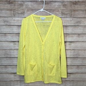 Liz Claiborne Button‎ Down Cardigan